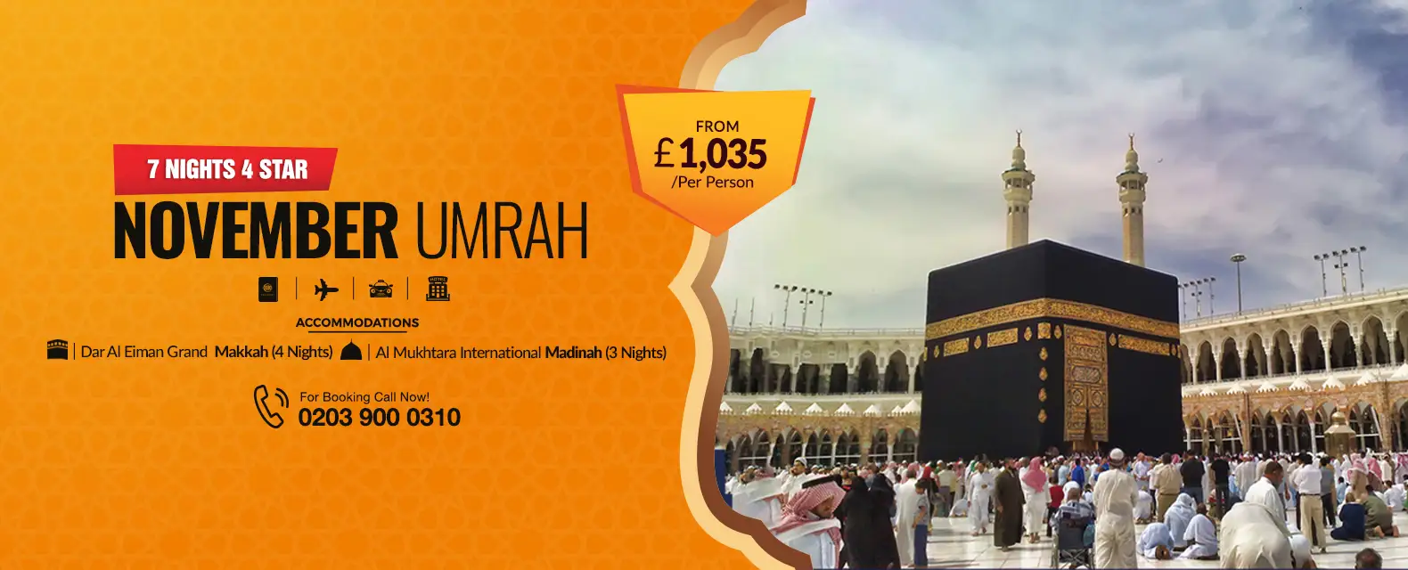 Find Best November Umrah Packages Umrah In November